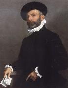 Giovanni Battista Moroni Portrait of a young Man Holding a Letter Sweden oil painting artist